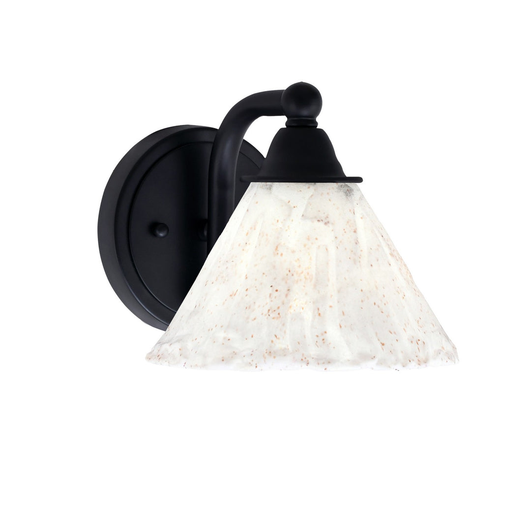 Toltec Paramount 3421-MB-7195 Wall Sconce Light - Matte Black