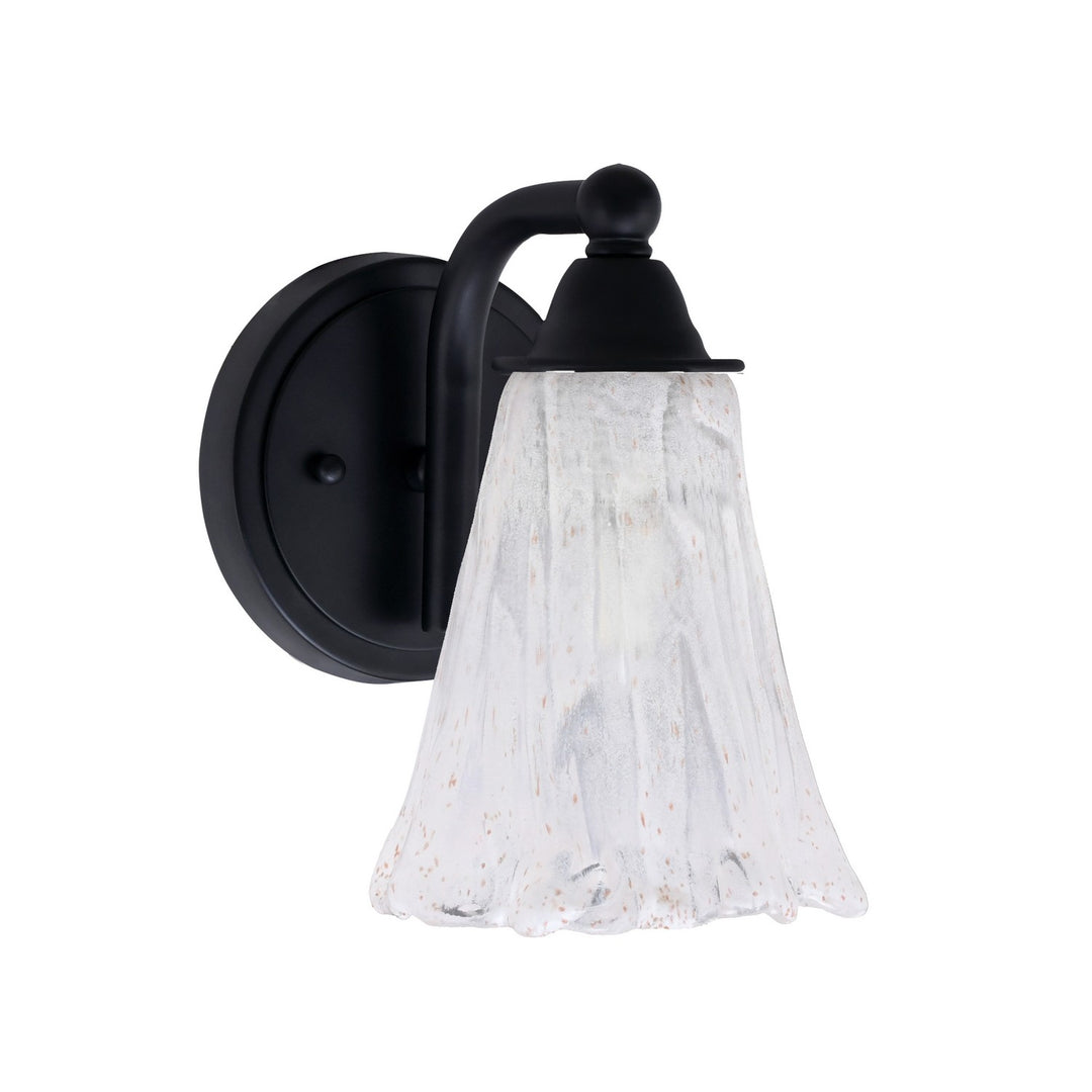 Toltec Paramount 3421-MB-729 Wall Sconce Light - Matte Black