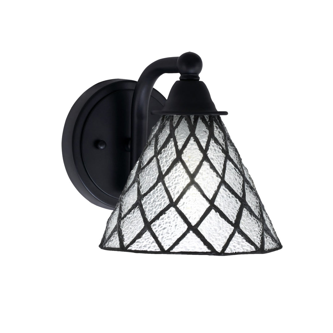Toltec Paramount 3421-MB-9185 Wall Sconce Light - Matte Black