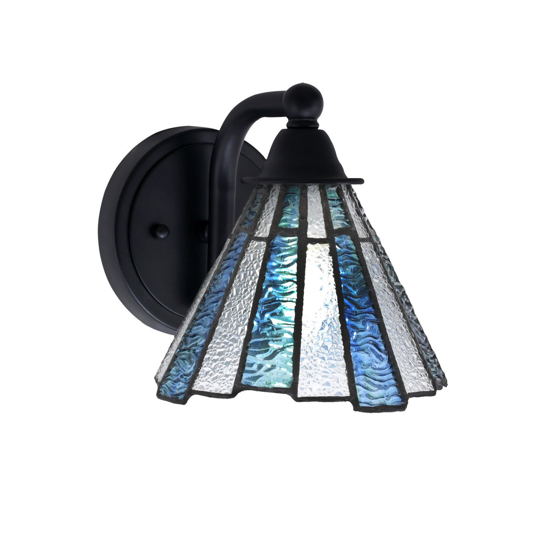 Toltec Paramount 3421-MB-9325 Wall Sconce Light - Matte Black