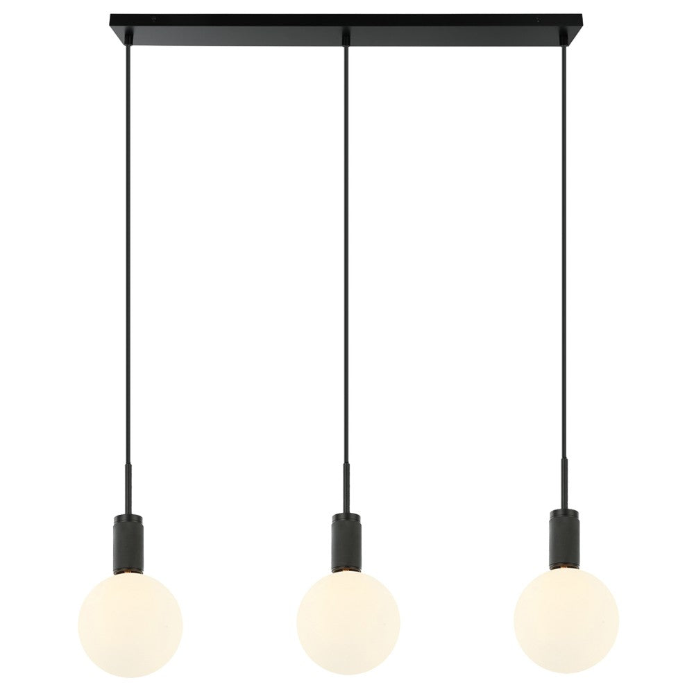 Maxilite Martelli MX 2160B3A3 Pendant Light - Black