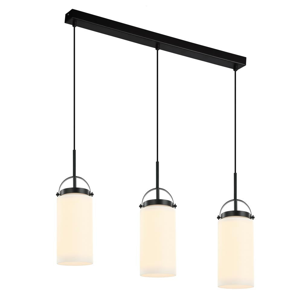 Maxilite Barnston MX 2511B3-07 Pendant Light - Black