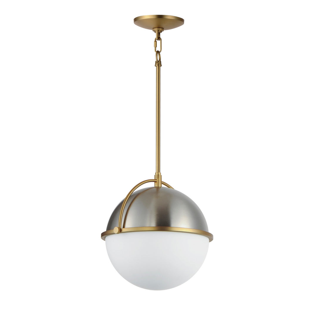 Maxim Duke 12412SWSNSBR Pendant Light - Satin Nickel / Satin Brass