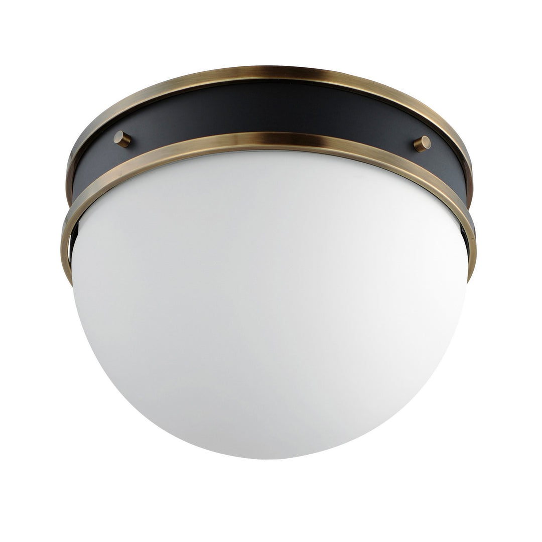 Maxim Duke 12419SWBKWBR Ceiling Light - Black/Weathered Brass