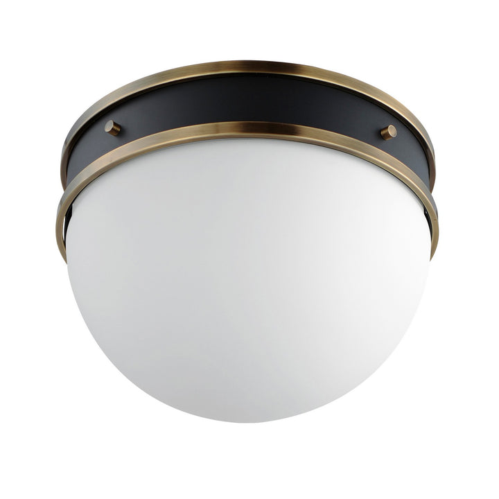 Maxim Duke 12419SWBKWBR Ceiling Light - Black/Weathered Brass