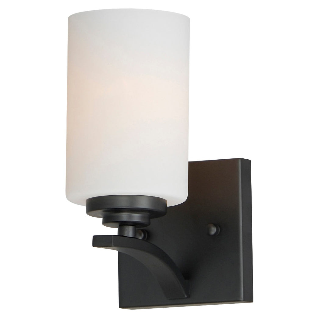 Maxim Deven 20030SWBK Wall Sconce Light - Black