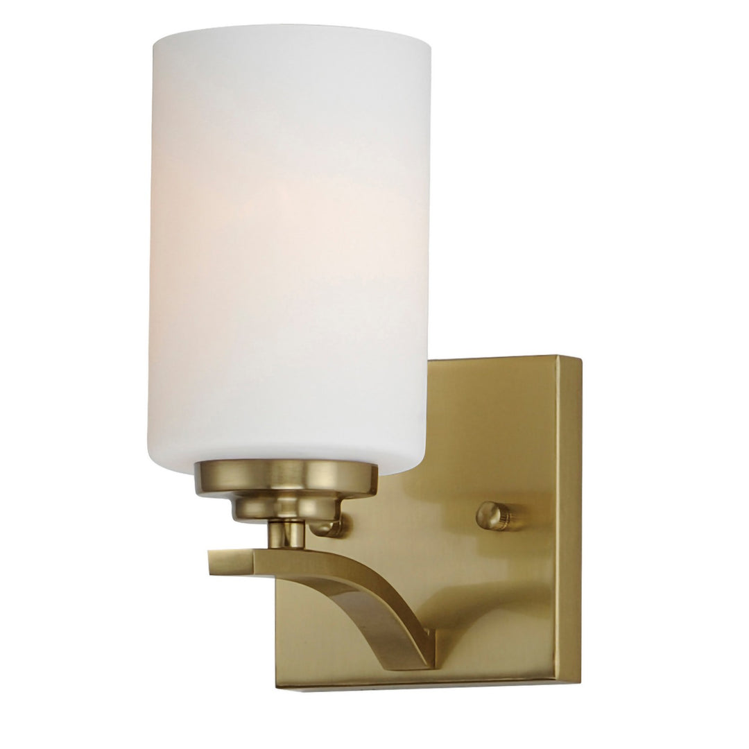 Maxim Deven 20030SWSBR Wall Sconce Light - Satin Brass
