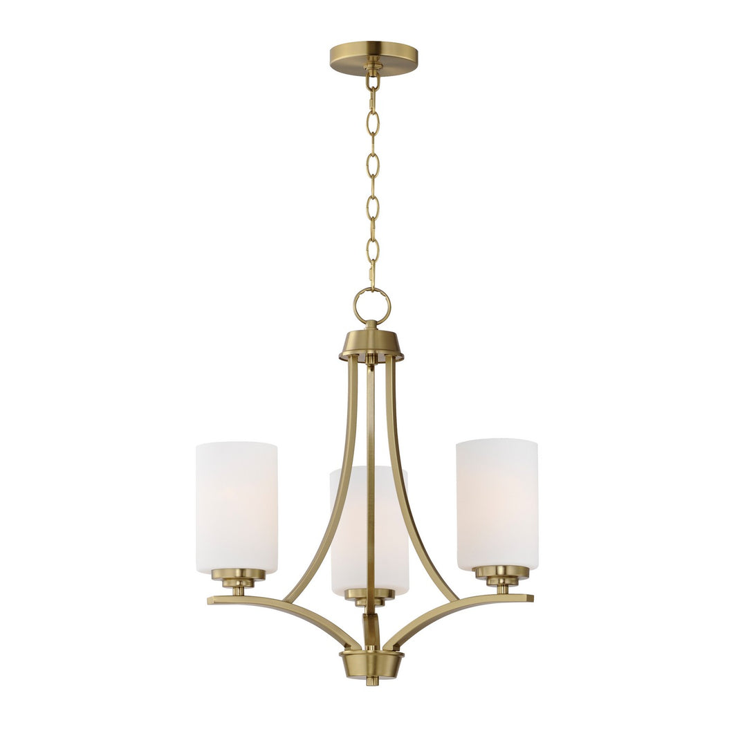 Maxim Deven 20033SWSBR Chandelier Light - Satin Brass