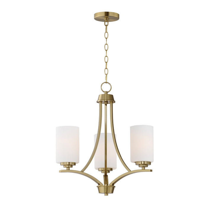 Maxim Deven 20033SWSBR Chandelier Light - Satin Brass