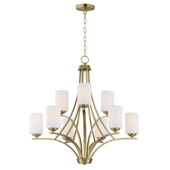 Maxim Deven 20036SWSBR Chandelier Light - Satin Brass