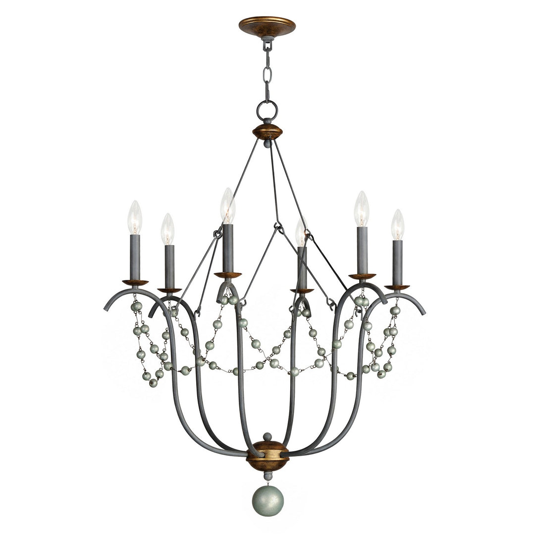 Maxim Formosa 20486GN Chandelier Light - Golden Noir