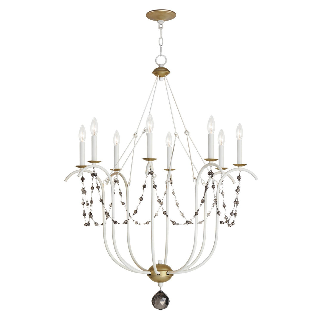 Maxim Formosa 20488ECVG Chandelier Light - Ecru/Venetian Gold