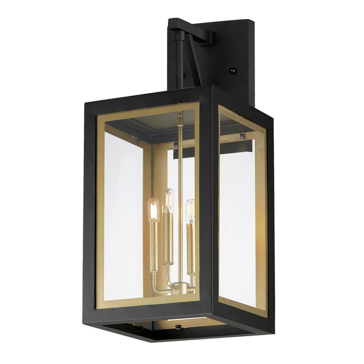 Maxim Lighting 30056CLBKGLD  Neoclass Outdoor Black / Gold
