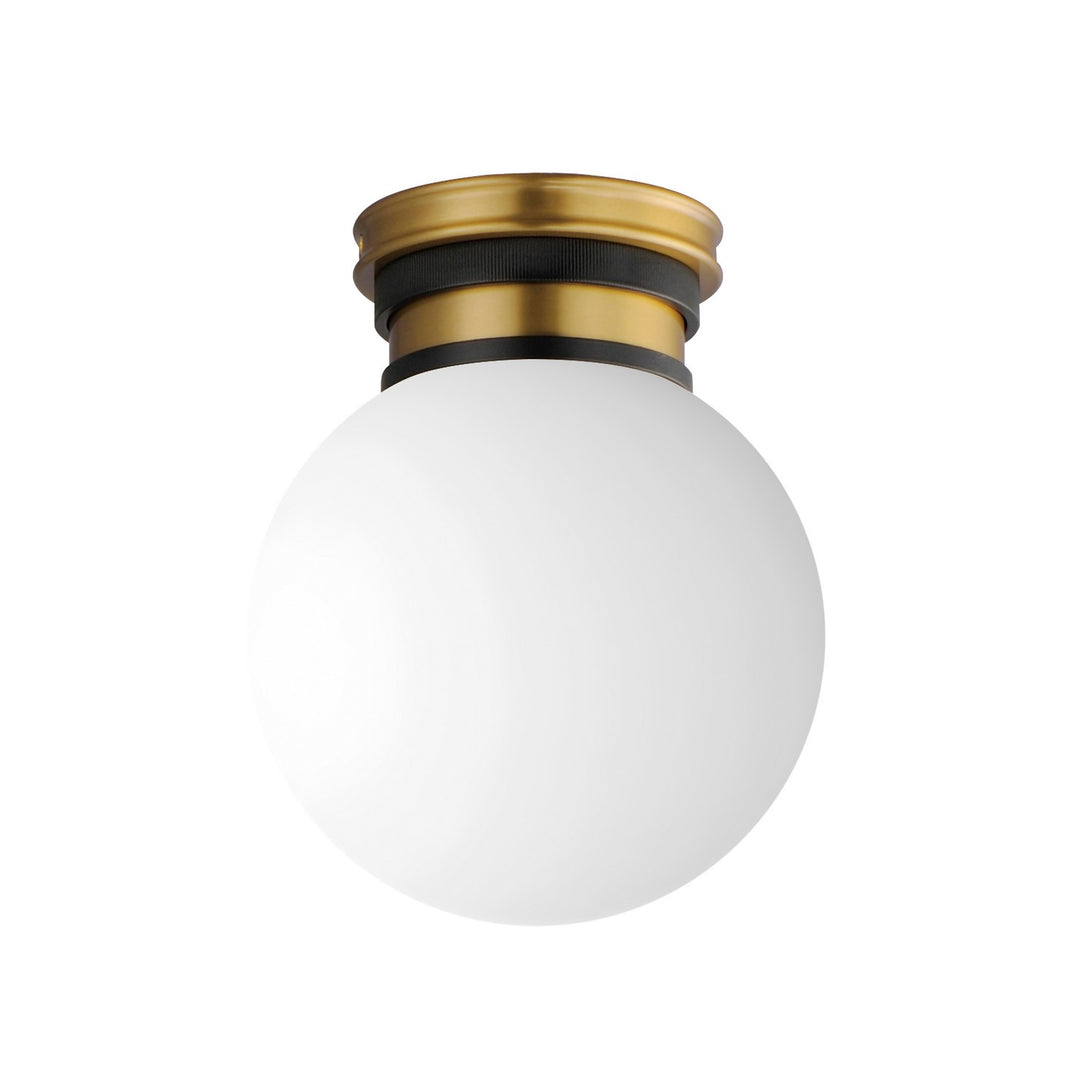 Maxim Lighting 32481SWBKNAB  San Simeon Outdoor Black / Natural Aged Brass