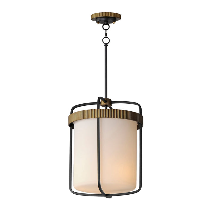 Maxim Lighting 32653SWBKAB  Ruffles Outdoor Black / Antique Brass