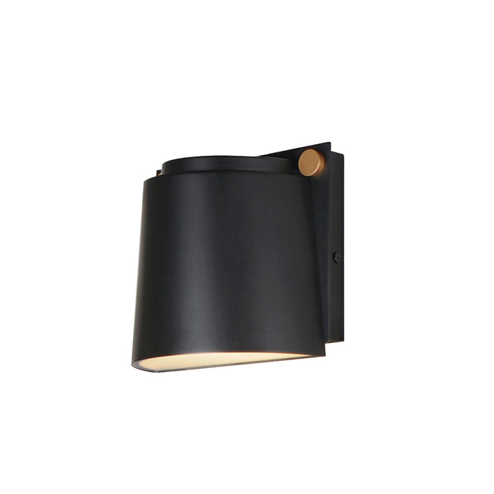 Maxim Lighting 42120BKAB  Rivet Modern Outdoor Black / Antique Brass