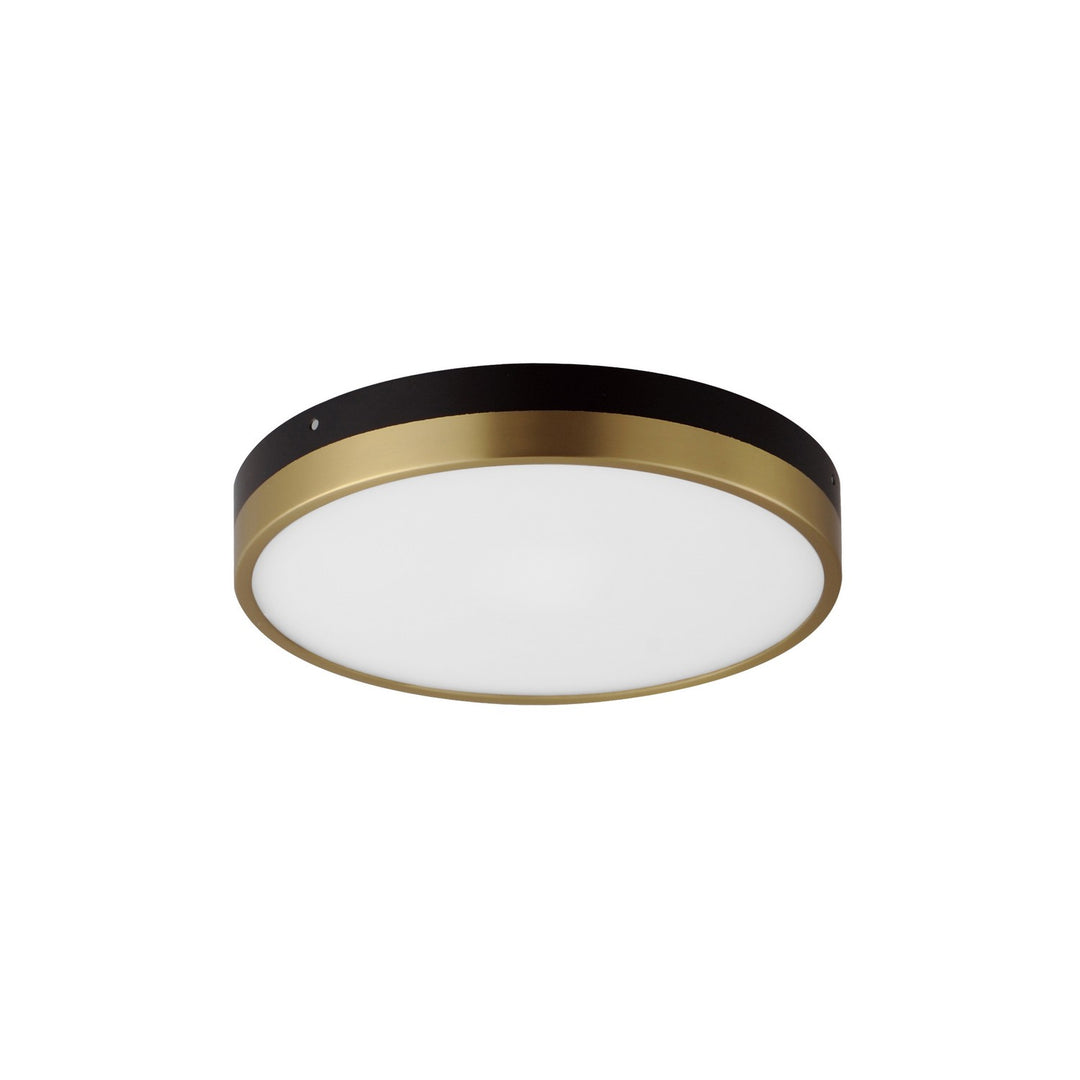 Maxim Dapper 59702WTBKAB Ceiling Light - Black / Antique Brass
