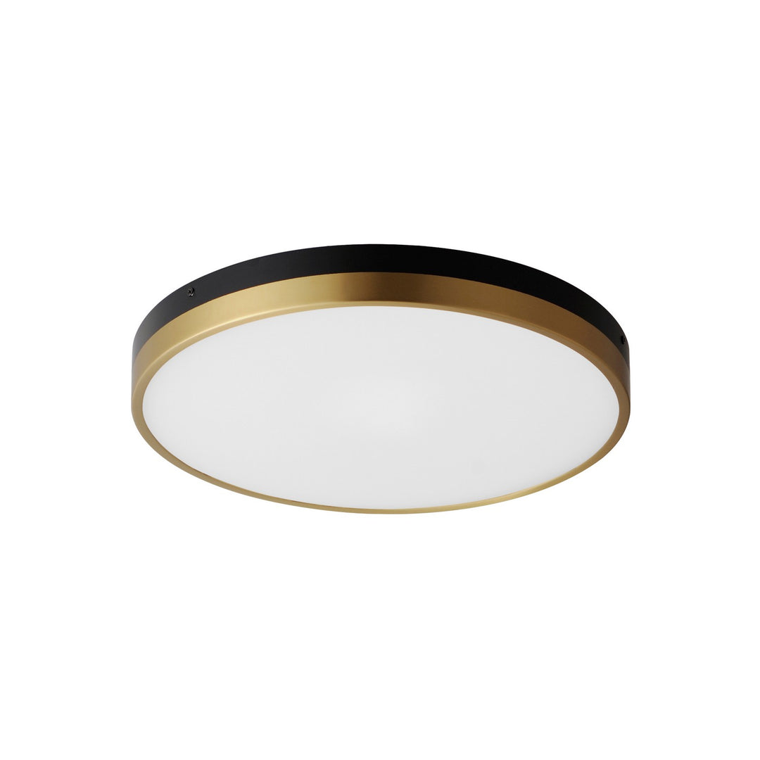Maxim Dapper 59704WTBKAB Ceiling Light - Black / Antique Brass