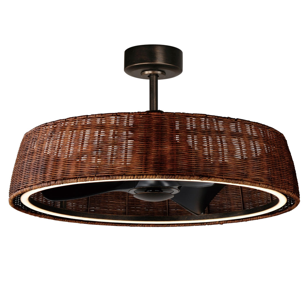 Maxim Tulum 61014NADBZ Ceiling Fan 28 - Dark Bronze