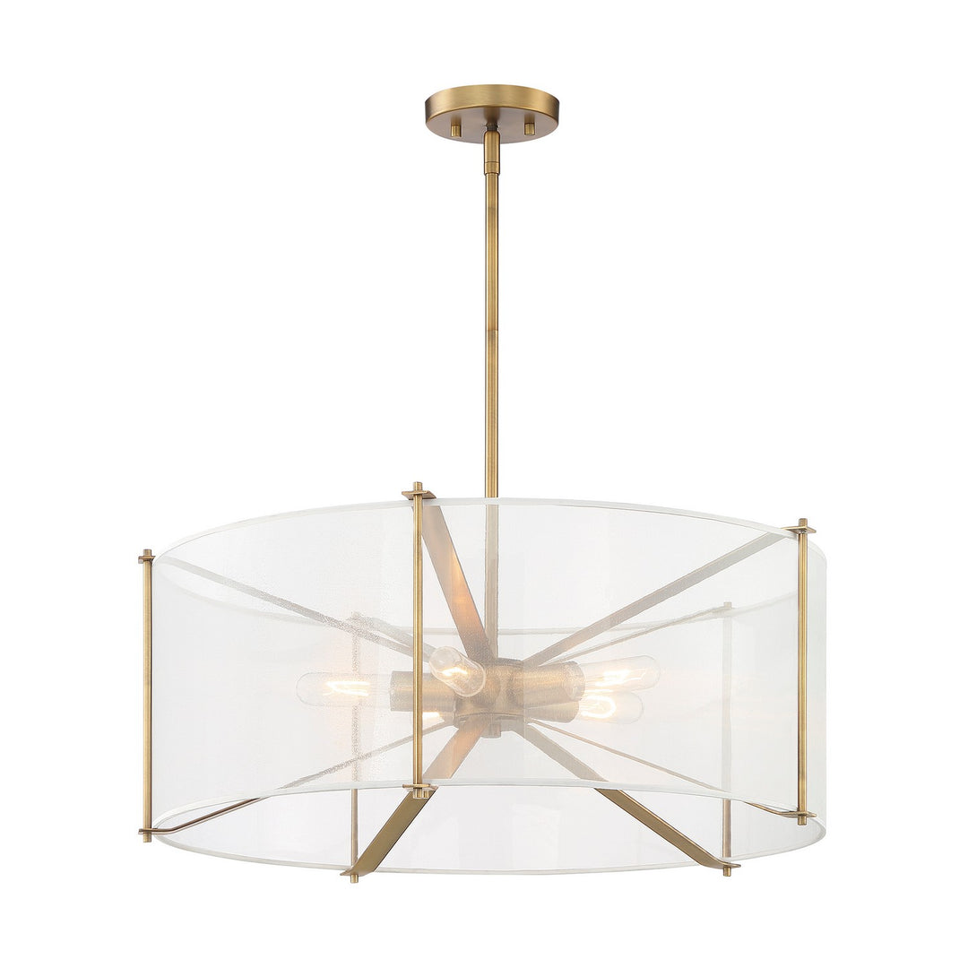 Designers Fountain Daybreak D223M-26P-OSB Chandelier Light - Old Satin Brass