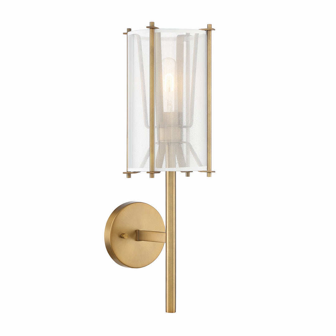 Designers Fountain Daybreak D223M-WS-OSB Wall Light - Old Satin Brass