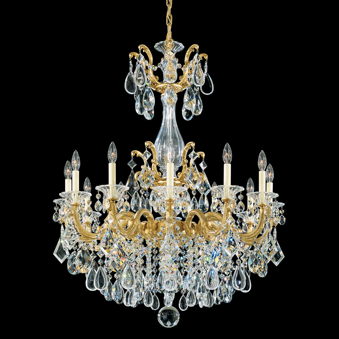 Schonbek La Scala 5011-22 Chandelier Light - Heirloom Gold