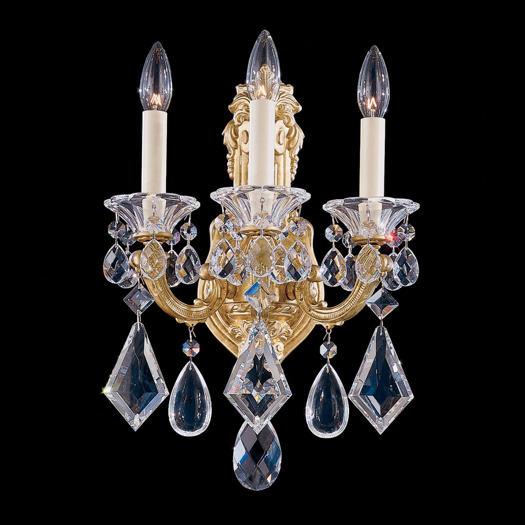 Schonbek La Scala 5071-22 Wall Sconce Light - Heirloom Gold