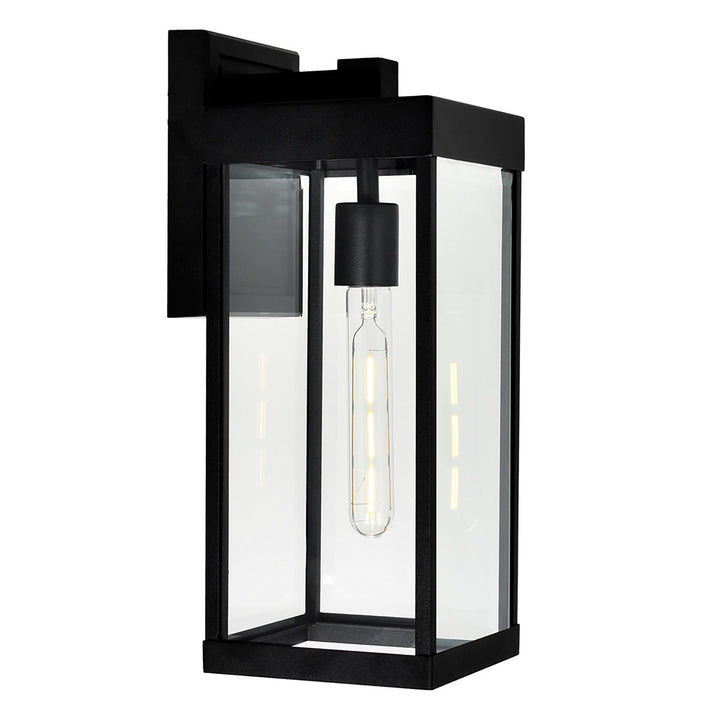Cwi Lighting 1695W6-1-101  Windsor Outdoor Black