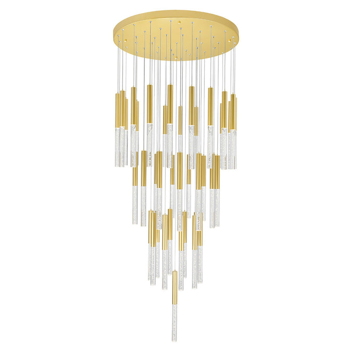 CWI Dragonswatch 1703P32-45-602 Chandelier Light - Satin Gold