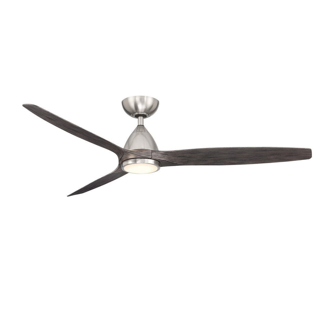 Modern Forms Fan Skylark FR-W2202-62L-BN/EB Ceiling Fan 62 - Brushed Nickel/Ebony, Ebony/