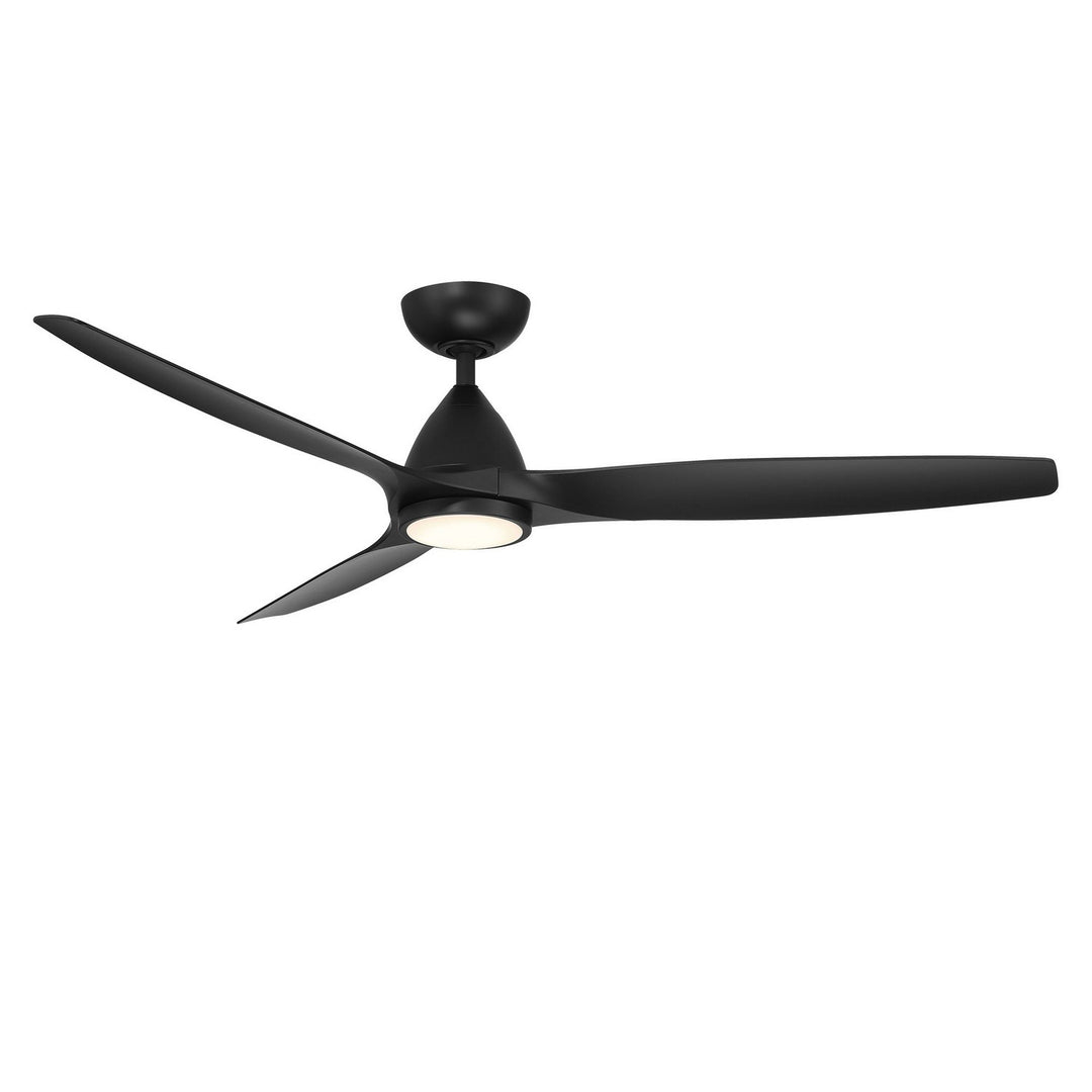 Modern Forms Fan Skylark FR-W2202-62L-MB Ceiling Fan 62 - Matte Black, Matte Black/