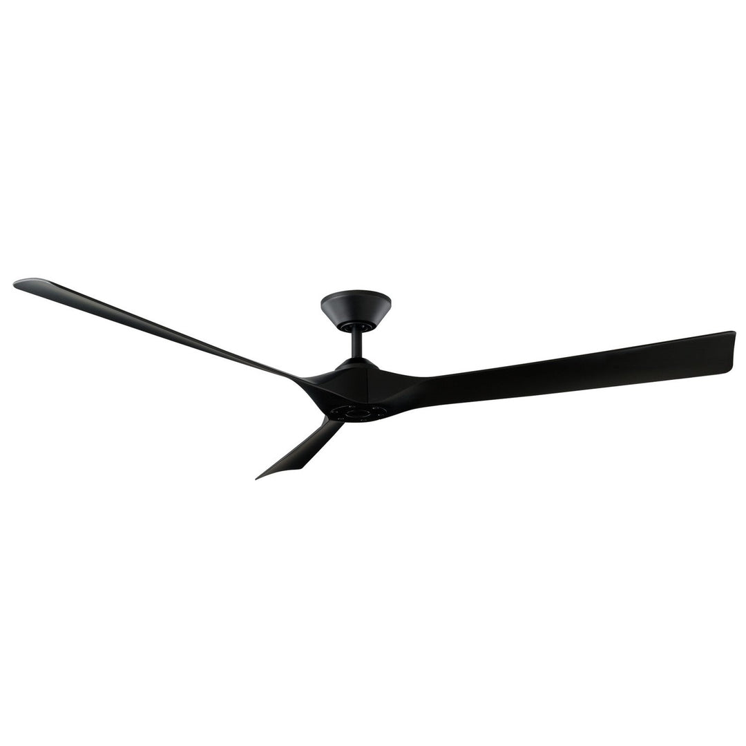 Modern Forms Fan Torque FR-W2204-70-MB Ceiling Fan 70 - Matte Black, Matte Black/