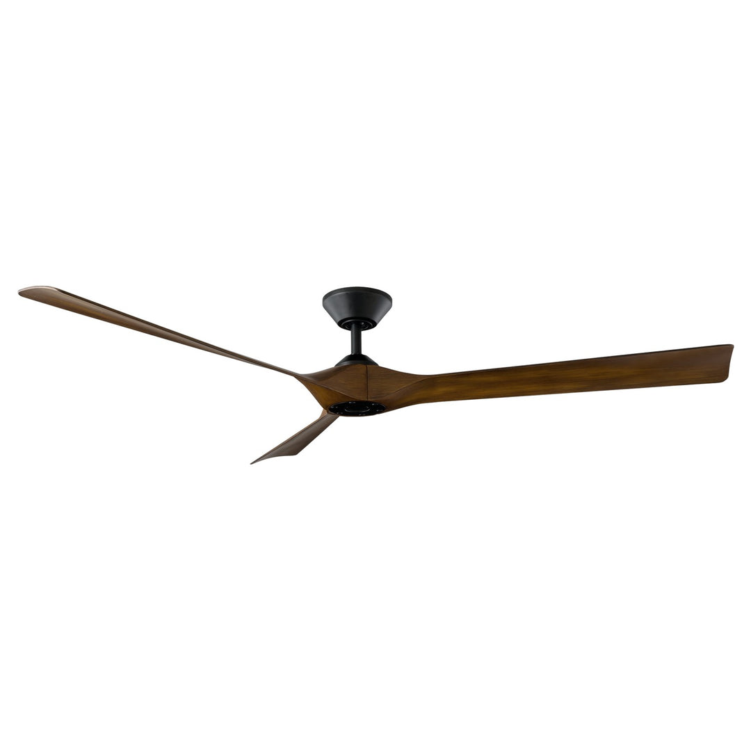 Modern Forms Fan Torque FR-W2204-70-MB/DK Ceiling Fan 70 - Matte Black/Distressed Koa, Distressed Koa/
