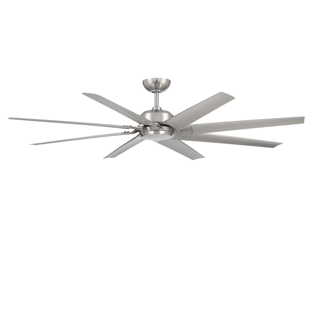 Modern Forms Fan Roboto Xl FR-W2301-70-BN Ceiling Fan 70 - Brushed Nickel, Silver/