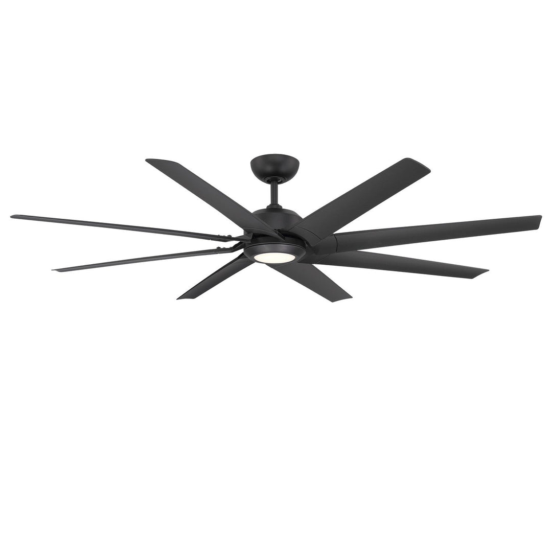 Modern Forms Fan Roboto Xl FR-W2301-70L-MB Ceiling Fan 70 - Matte Black, Matte Black/