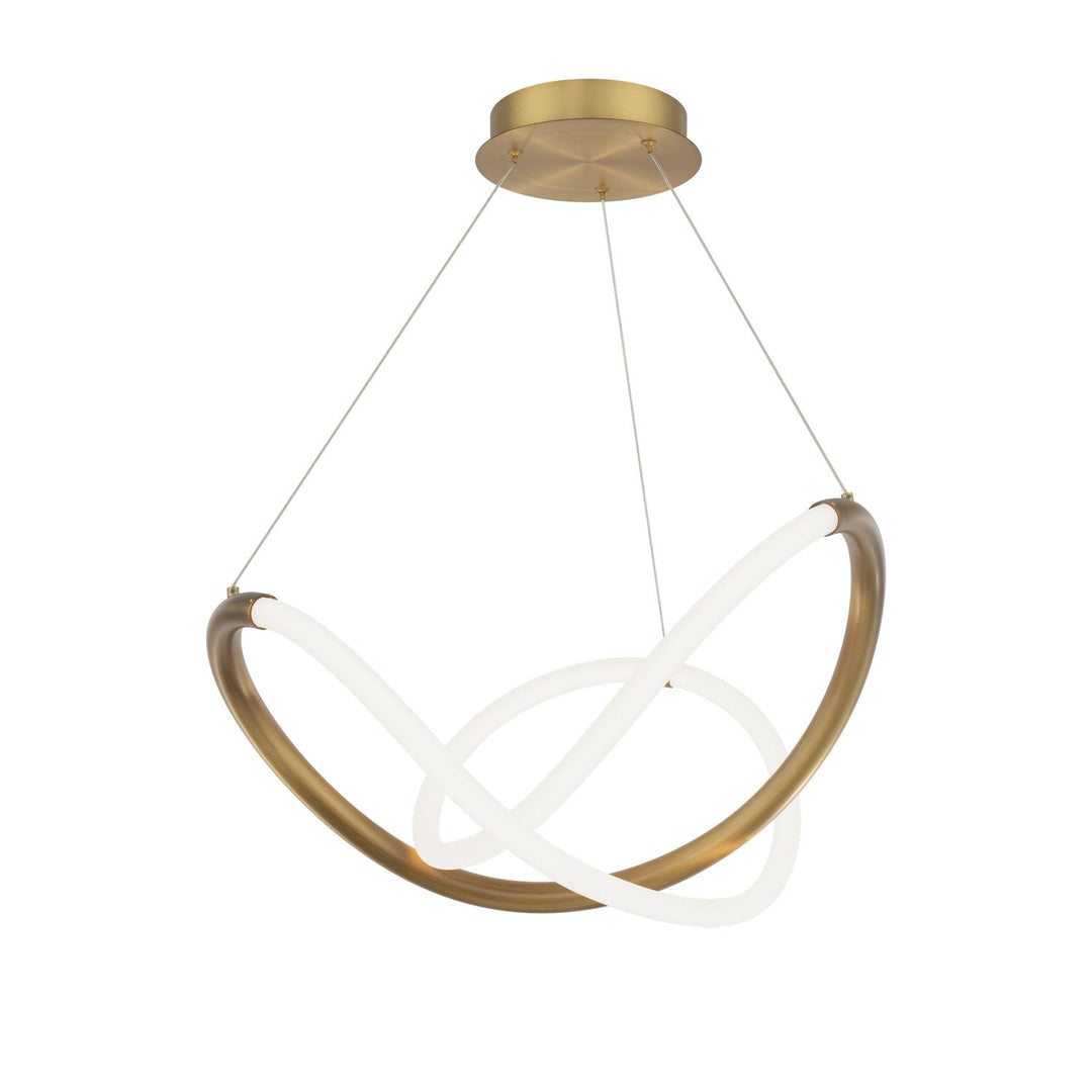 WAC Solo PD-19324-AB Pendant Light - Aged Brass