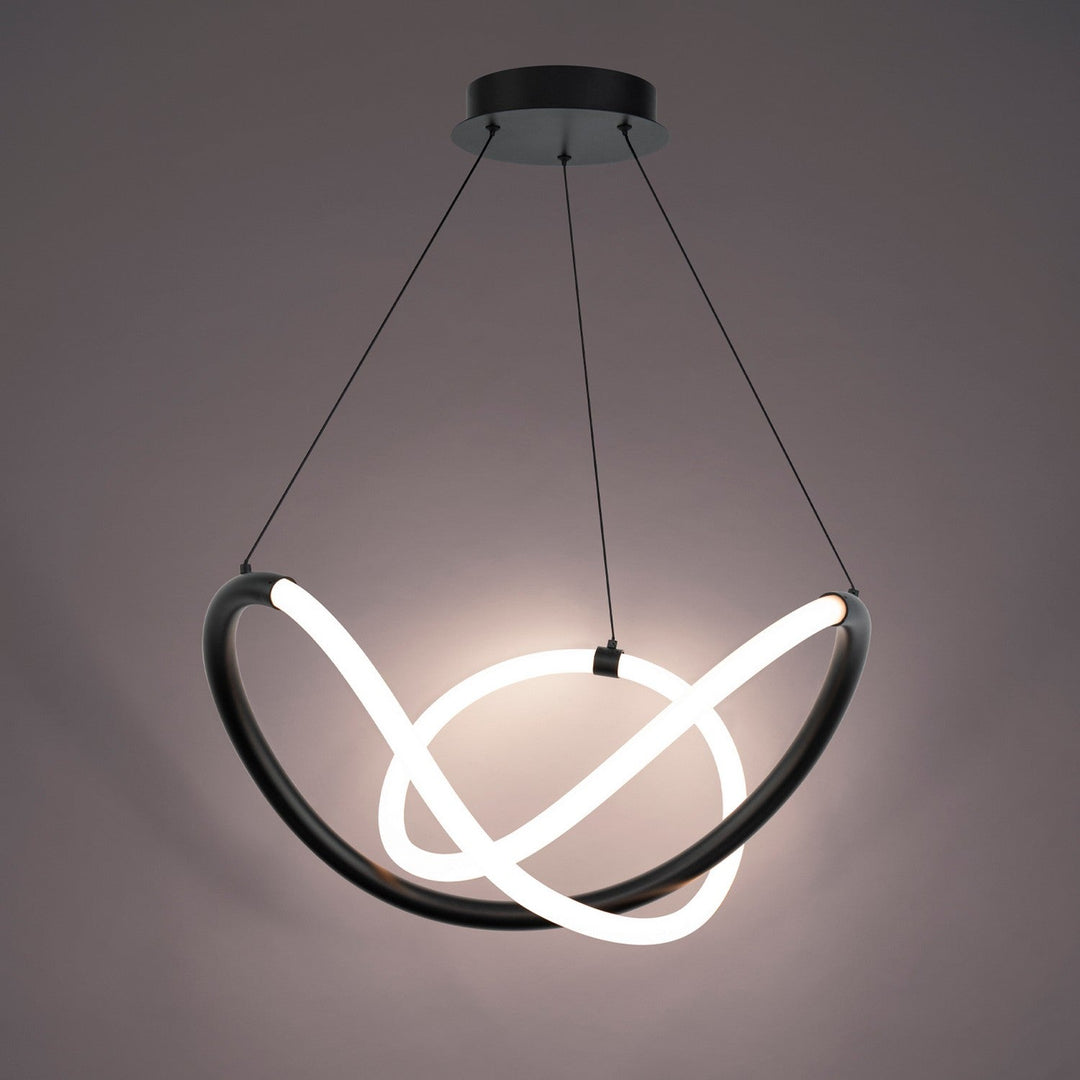 WAC Solo PD-19324-BK Pendant Light - Black