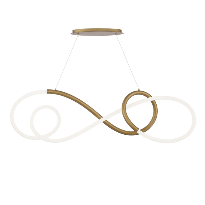 WAC Solo PD-19348-AB Pendant Light - Aged Brass