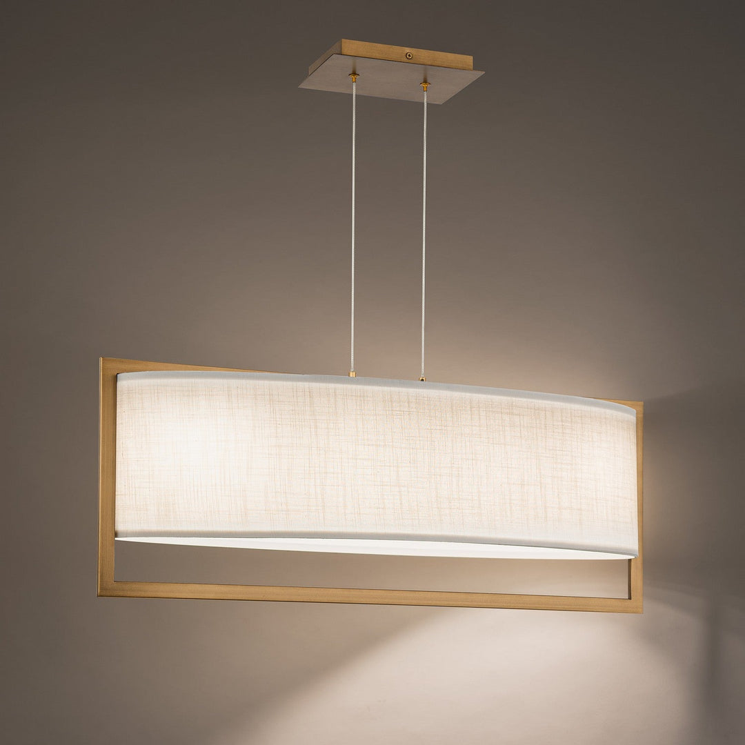 WAC Park Avenue PD-33331-AB Pendant Light - Aged Brass