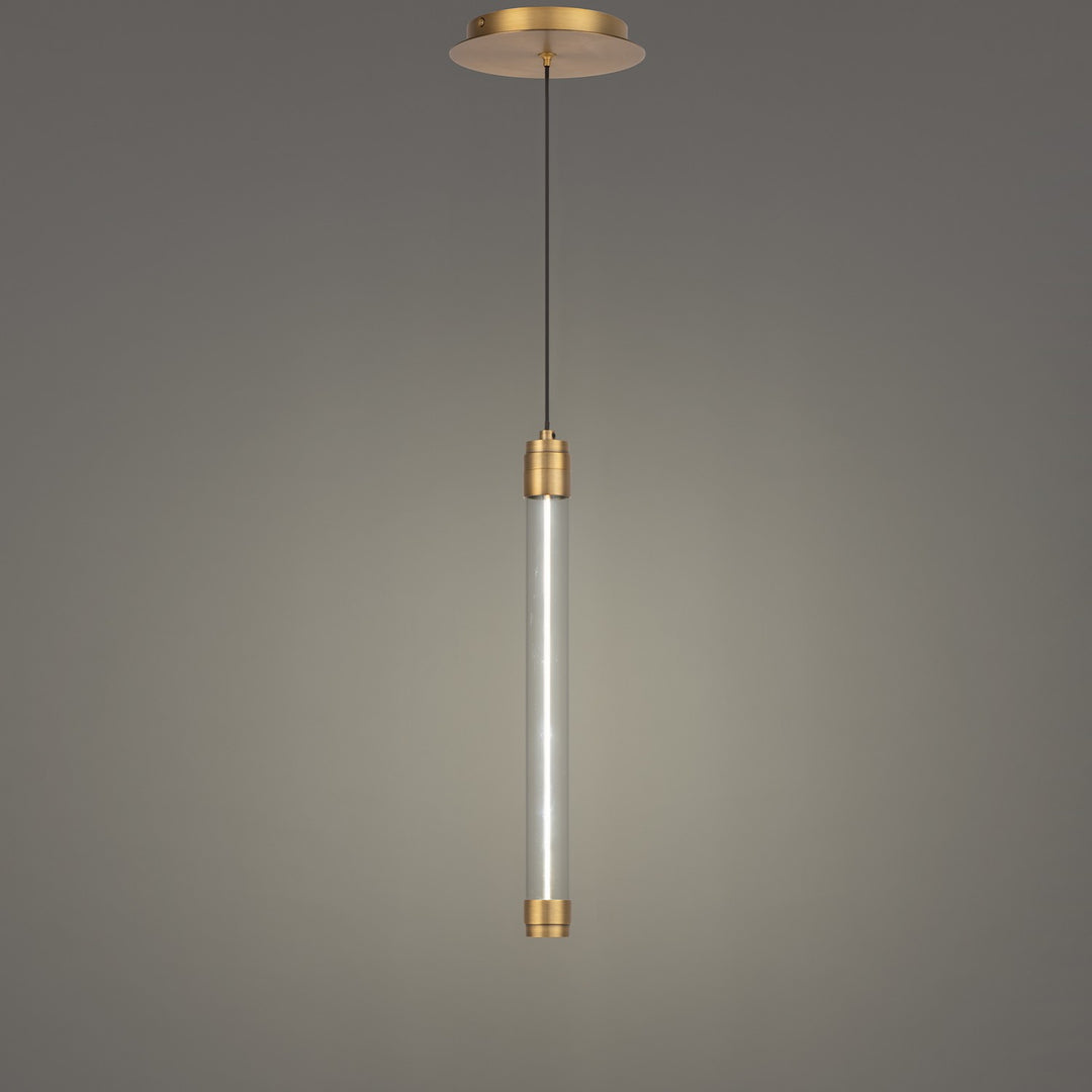 WAC Jedi PD-51315-AB Pendant Light - Aged Brass
