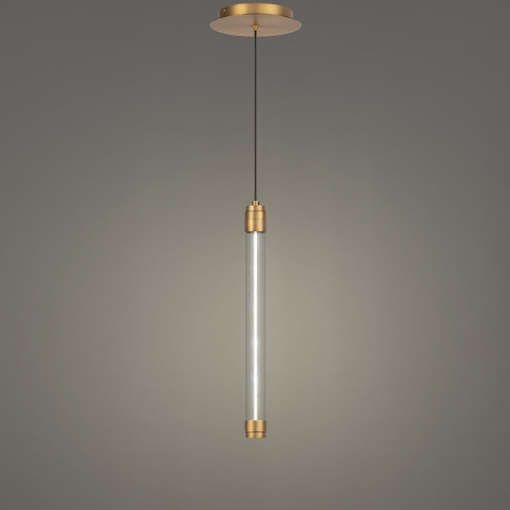 WAC Jedi PD-51315-AB Pendant Light - Aged Brass