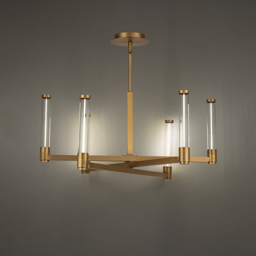 WAC Jedi PD-51327-AB Chandelier Light - Aged Brass