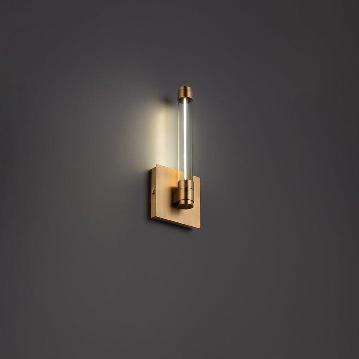 WAC Jedi WS-51313-AB Wall Sconce Light - Aged Brass
