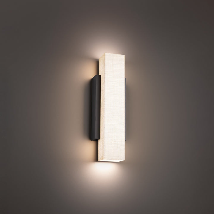 WAC Volga WS-55318-27-BK Wall Sconce Light - Black