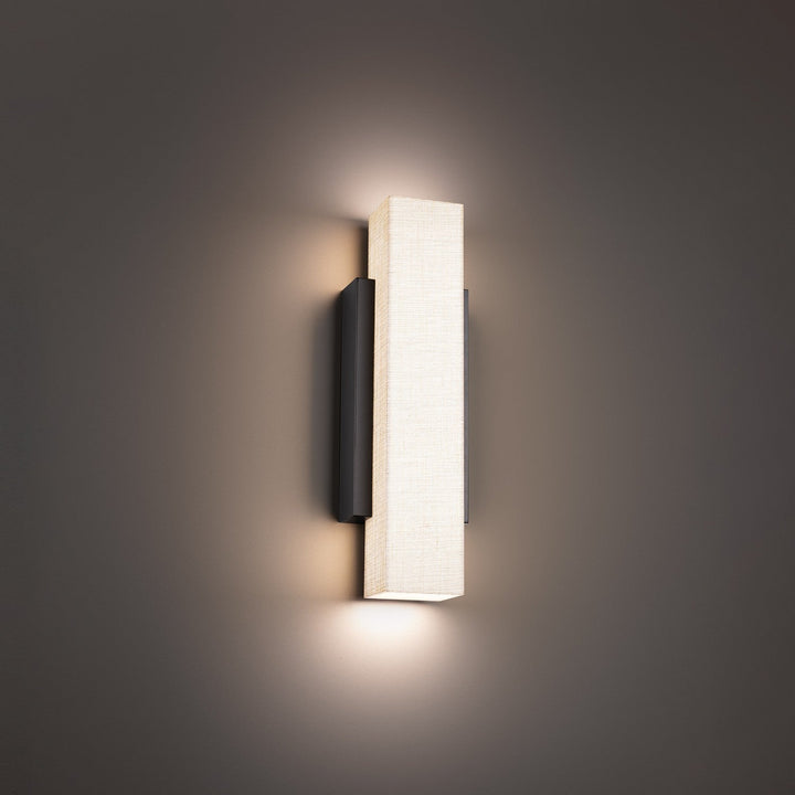 WAC Volga WS-55318-27-BK Wall Sconce Light - Black