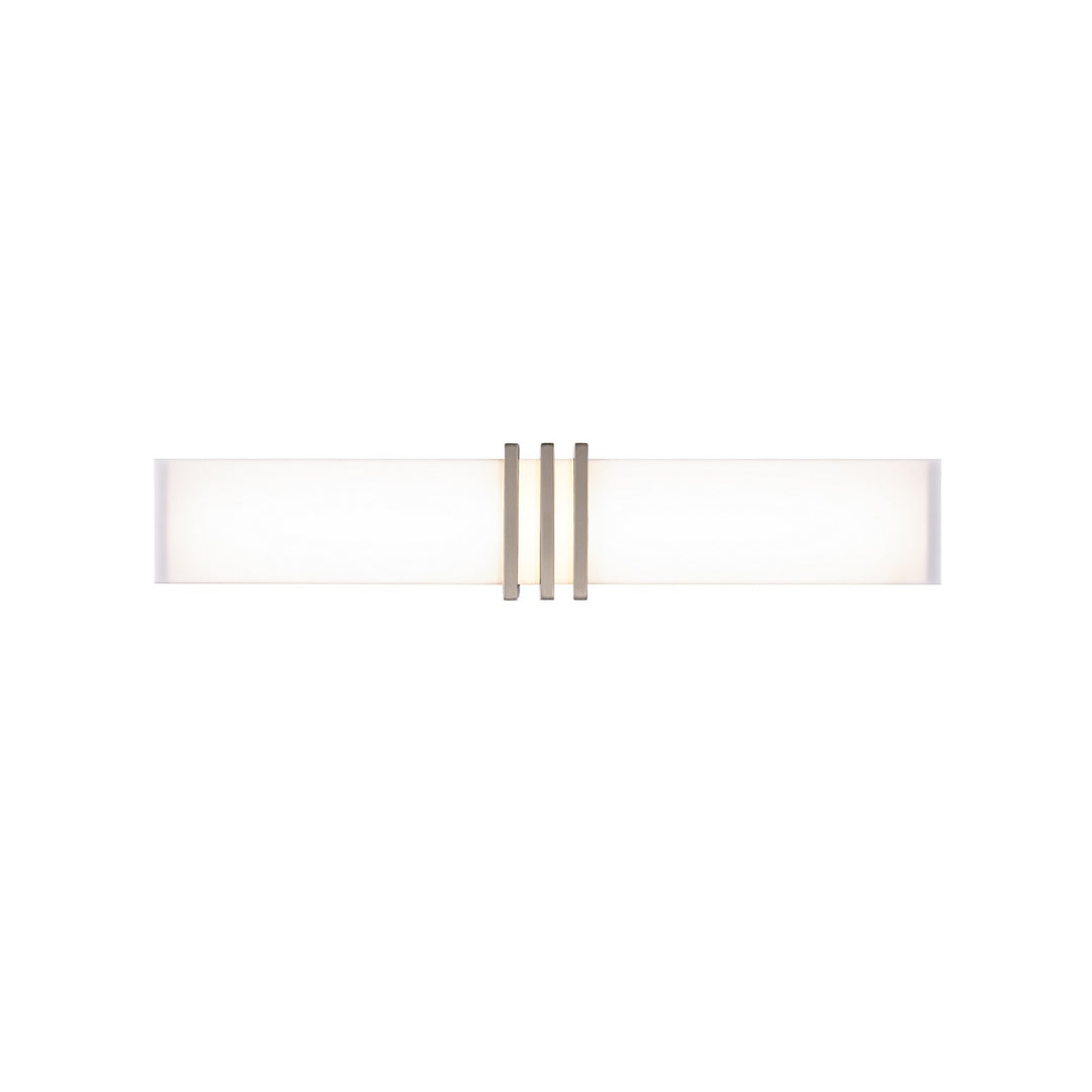 WAC Minibar WS-75328-BN Bath Vanity Light 4 in. wide - Brushed Nickel