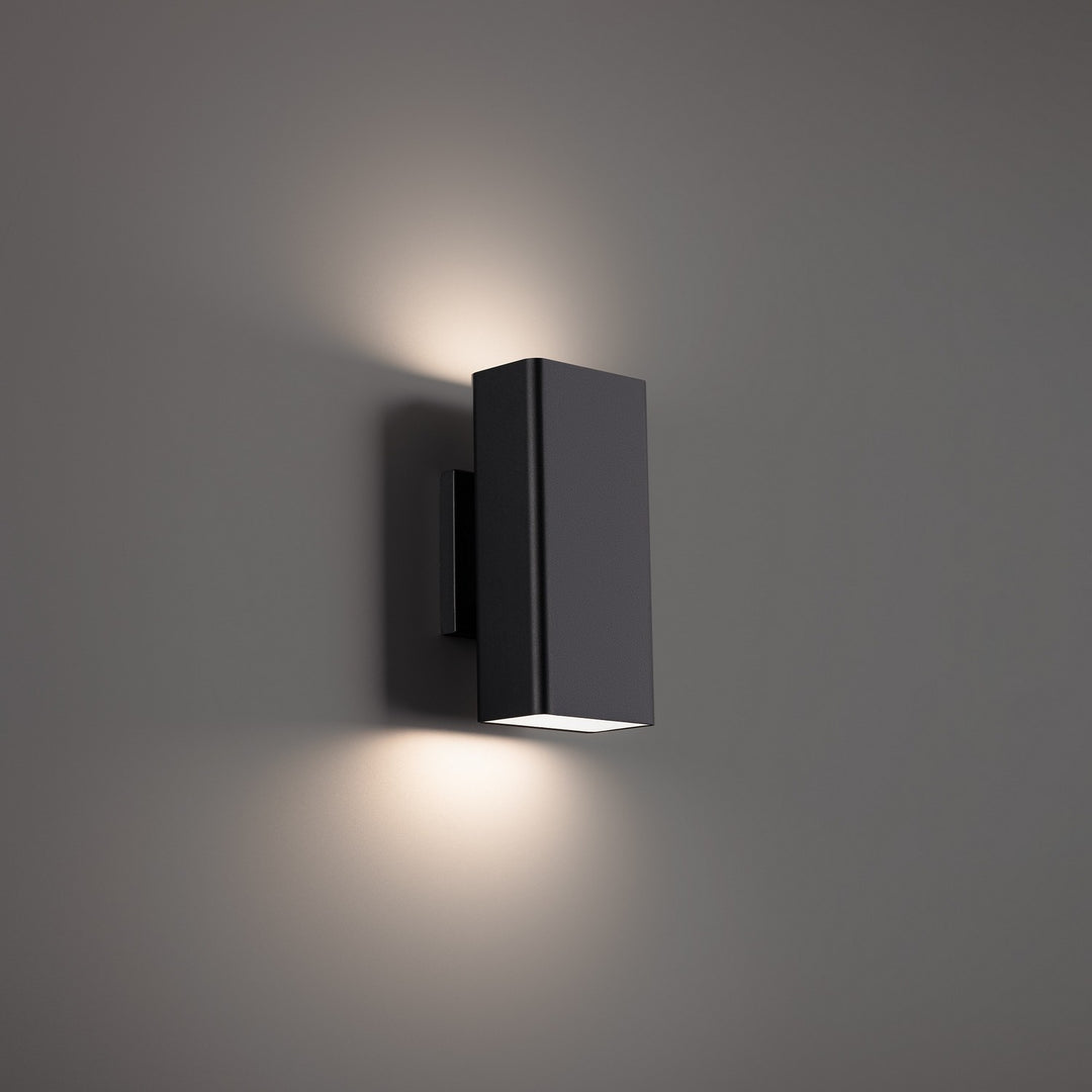 Wac Lighting WS-W17310-30-BK  Edgey Modern Outdoor Black