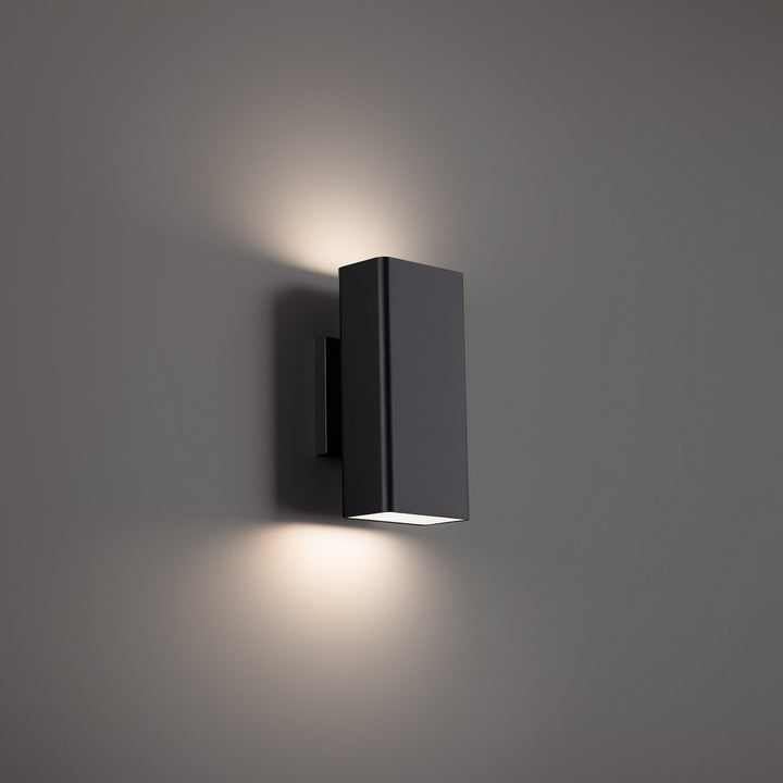 Wac Lighting WS-W17310-30-BK  Edgey Modern Outdoor Black