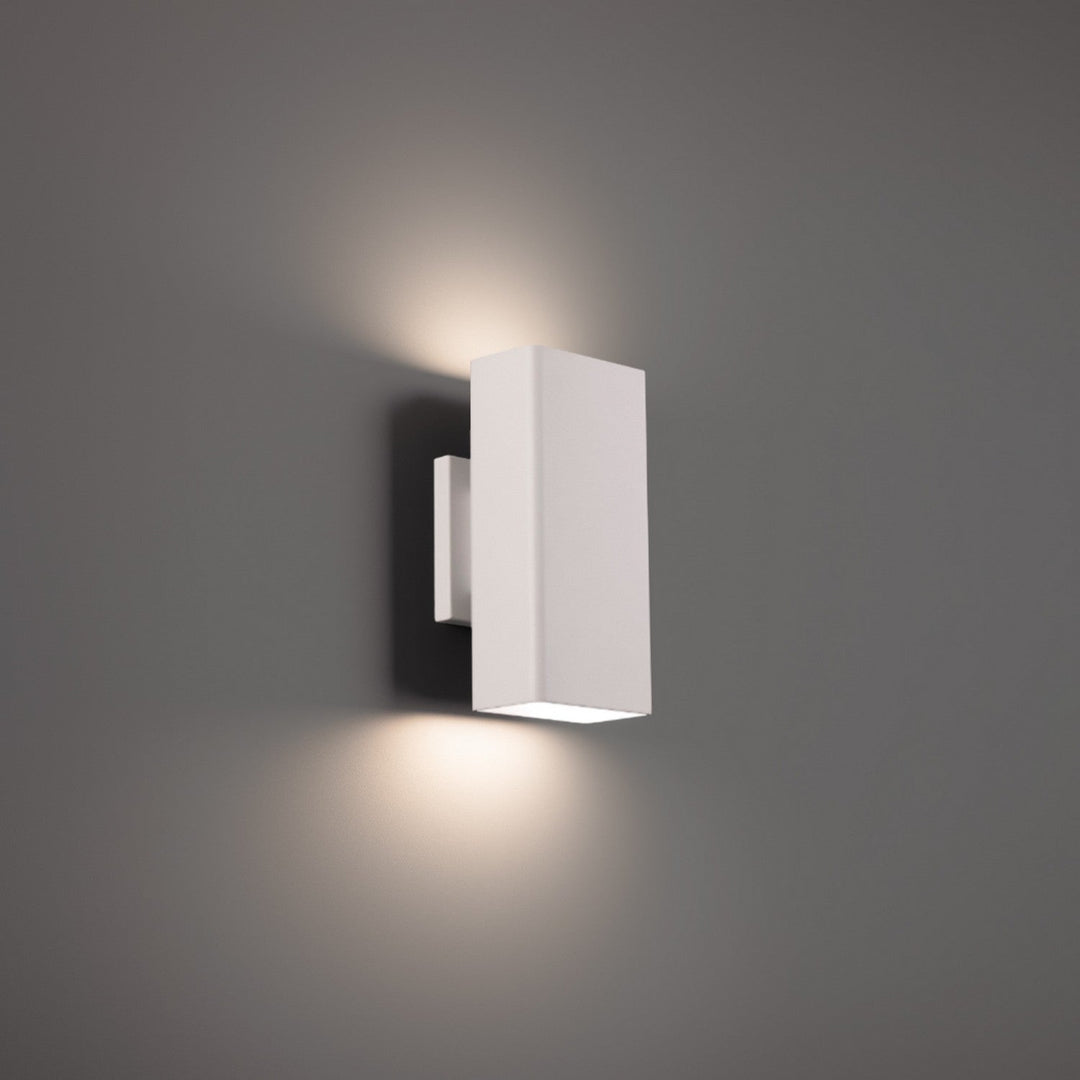 Wac Lighting WS-W17310-30-WT  Edgey Modern Outdoor White