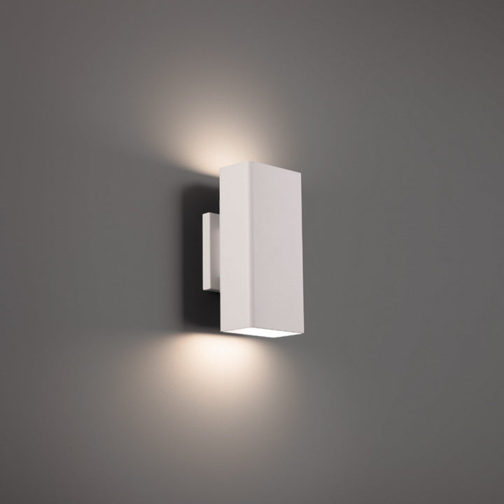 Wac Lighting WS-W17310-30-WT  Edgey Modern Outdoor White